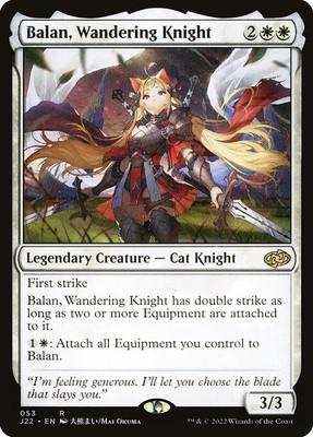 [MTG] Balan, Wandering Knight (053) (J22) NM