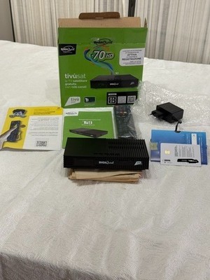 Digital Tivusat HD Satelliten  aktivierte Smartcard  Receiver Digiquest Ti9