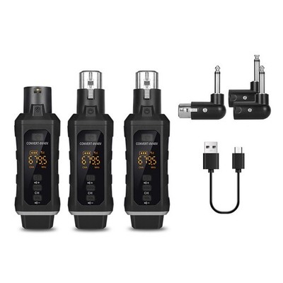 Neuer 48-V-Kondensator-XLR-Adapter, Drahtloser Mikrofon-Sender/Empfänger fü9630