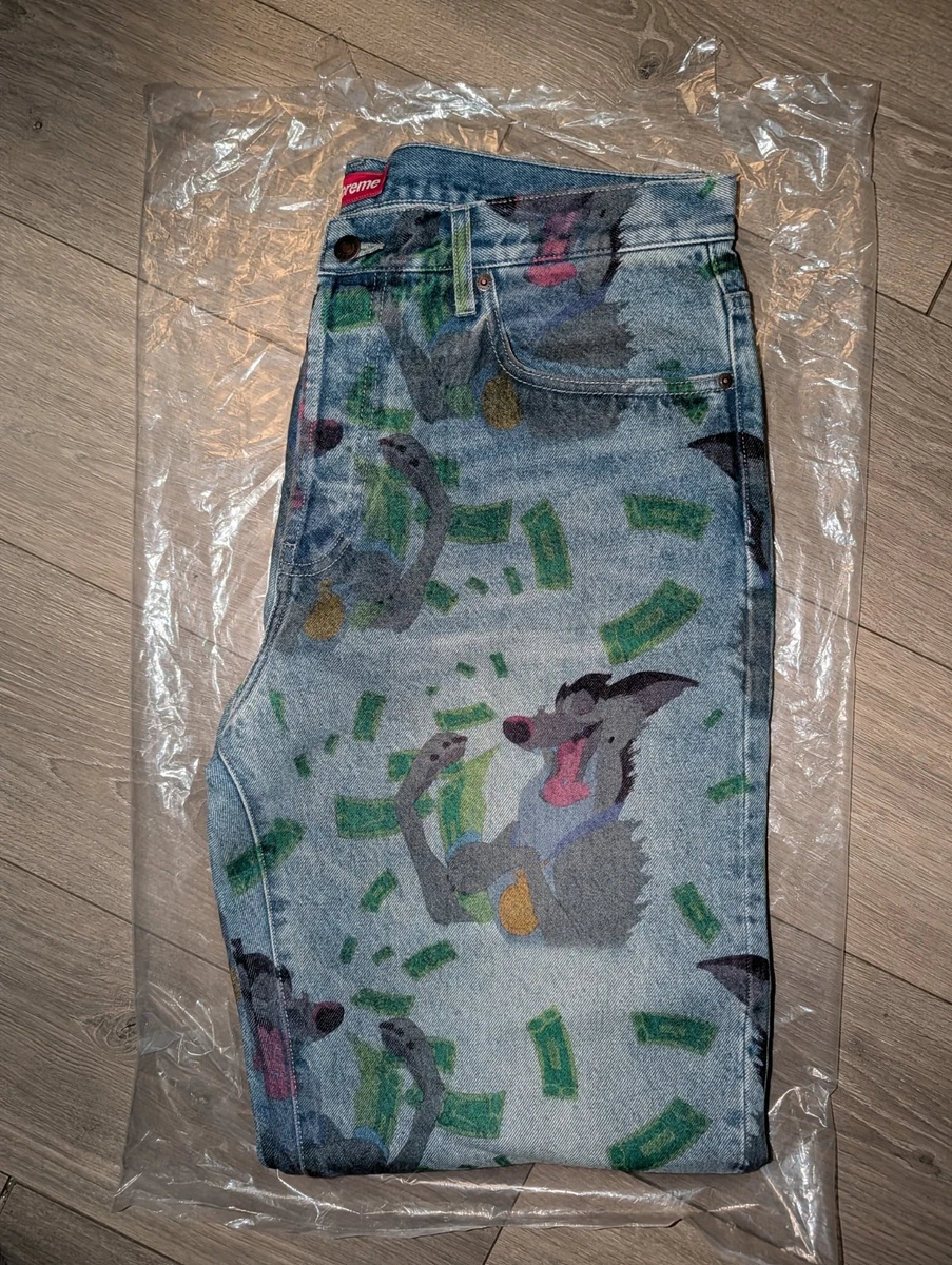Supreme Blue Jeans for Men for sale | eBay