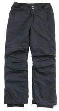 Columbia Omni-Tech 100% Nylon Black Waterproof Zip Snow Ski Pant Men Medium