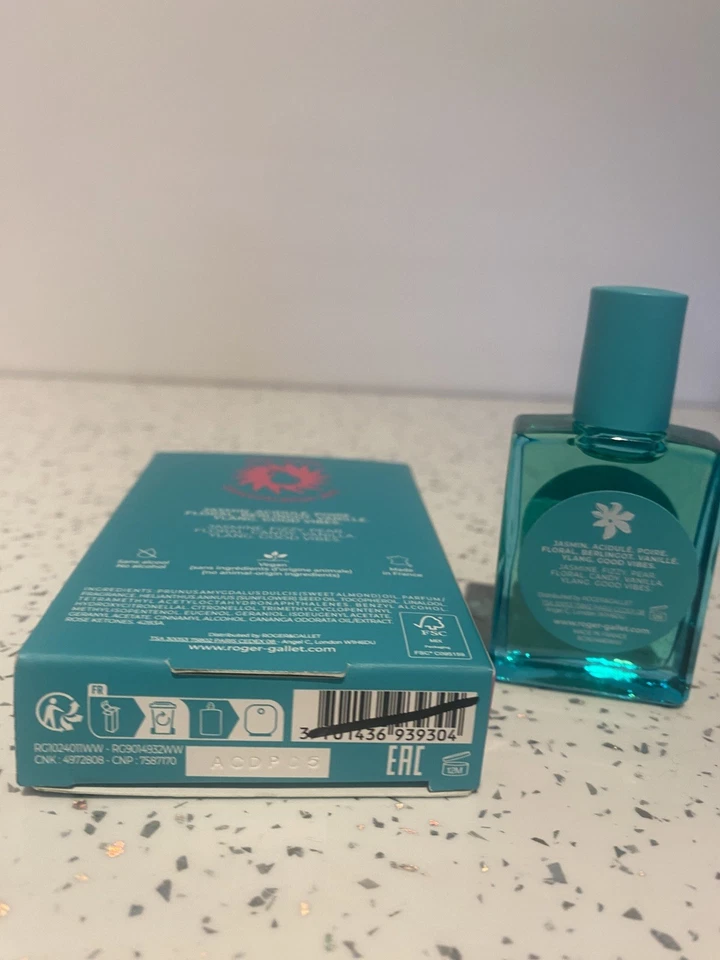 Roger Gallet lollipop jasmin huile roll on 15 ml  Concentration de 20%  - Photo 2/3