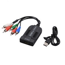 HDMI to 1080P YPBPR Component Video 5RCA RGB Converter R/L Audio Output 1080P