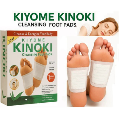 50pcs  Kiyome Kinoki Cleansing Detox Foot Pads (5 Boxes x 10 Pads)