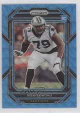 2022 Panini Prizm Rookies Blue Wave Prizm /199 Ikem Ekwonu #366 0f0h