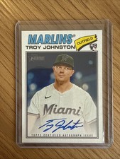 2026 Heritage Baseball RC Real One Auto Troy Johnston #ROA-TJ