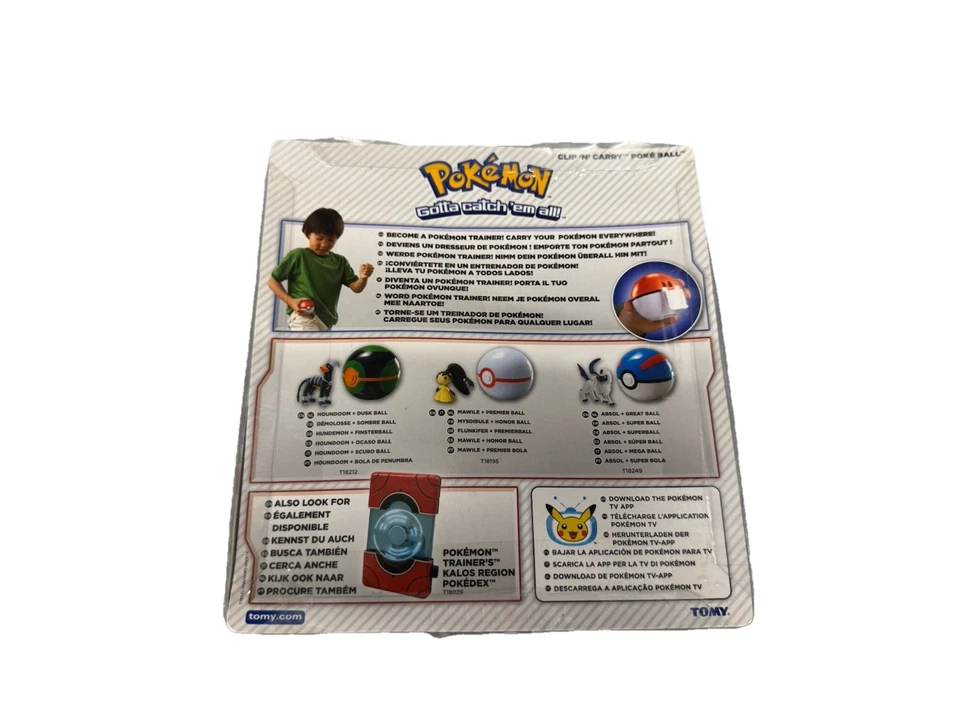 TOMY Pokémon Pokeball Clip N Carry Mawile Poseable Figure NEW In BOX - Image 2 of 2