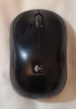 Logitech M225 Black 3-Button Wireless USB Optical Scroll Wheel Mouse Computer
