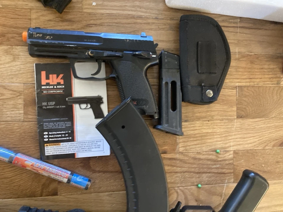 Airsoft Lot W Guns And Gear ￼ - Image 2 of 4