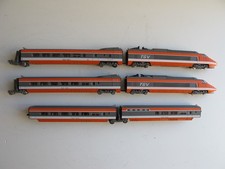 Kato Triebzug TGV der SNCF, 6-teilig, orange, gebraucht, Spur N, 1:160