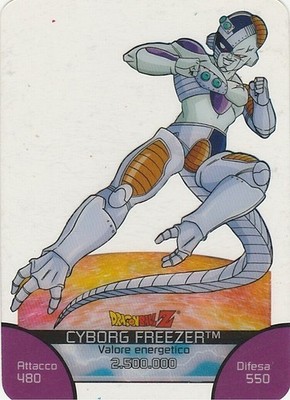Lamincards Dragon Ball Edibas Final Attack CYBORG FREEZER N 102