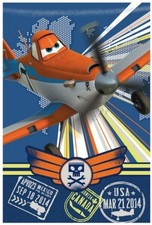 Disney Planes Fleecedecke, Kuscheldecke, Kinderdecke, Schmusedecke Geschenk