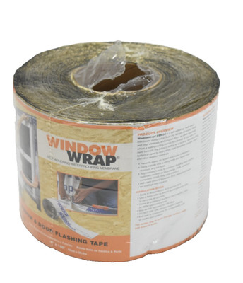 MFM Window Wrap PSX 20 6'' x 100' Window & Door Flashing Tape Self-Adhering