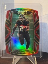 2020 Panini Select Red Prizm Die Cut #240 Todd Gurley II Atlanta Falcons