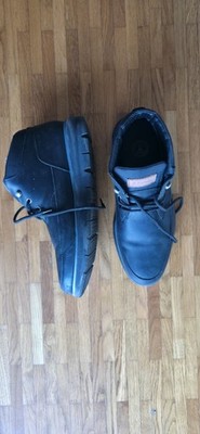 Neu Herren Barbour Morton Chukka Boots Stiefel Schwarz Leder Größe 44