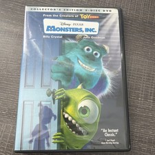 Monsters, Inc. DVD, 2002, 2-Disc Set, Collectors Edition