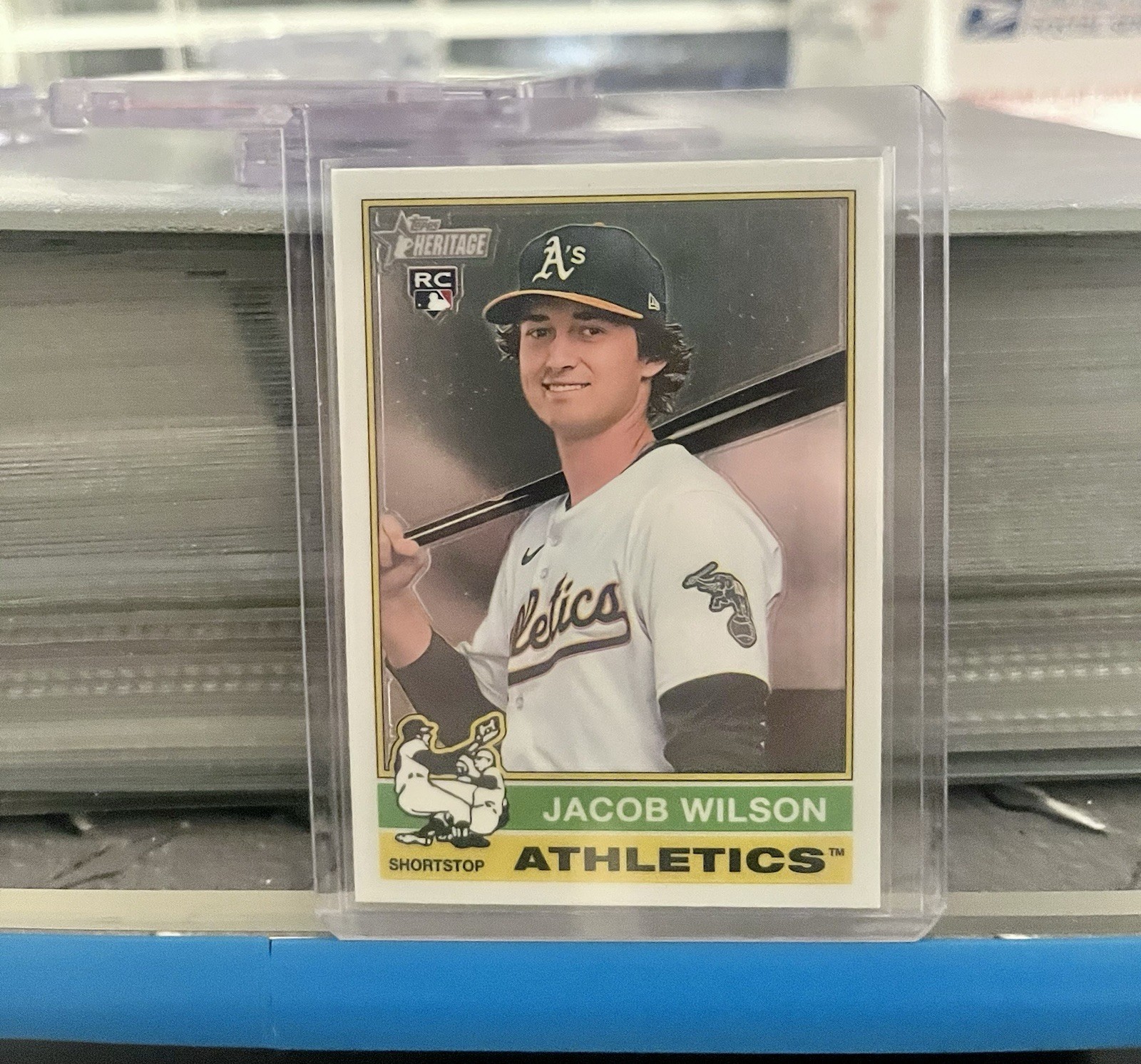 2025 Topps Heritage - Jacob Wilson #15 Chrome (RC)