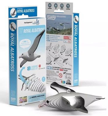 9421036940190 Albatros królewski Eugy. Eko Układanka 3D Eugy