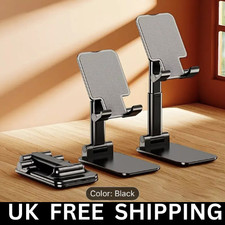Phone Desk Holder Stand Foldable Desktop Table Mount For Mobile Tablet Universal