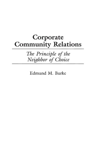 Corporate Community Relations by Edmund M. Burke - 9781567201925
