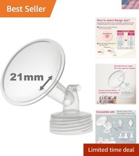 21mm 1 pc Flange Compatible with Spectra S2 S1 9 Plus Synergy Gold Breastpump...