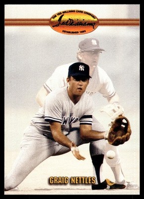 Graig Nettles 1993 Ted Williams #68 Yankees MLB READ FREE SHIPPING AutographDen