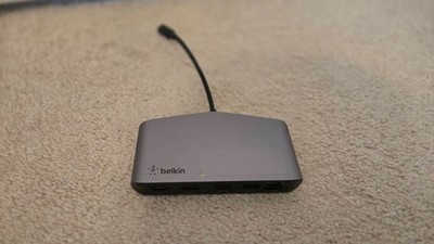 Belkin thunderbolt 3 mini dock with dual 4K HDMI