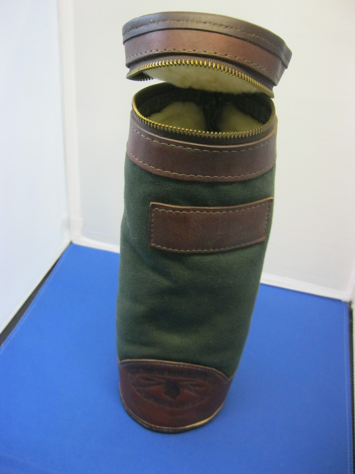 Orvis Battenkill Shearling Lined Leather Canvas W… - image 8