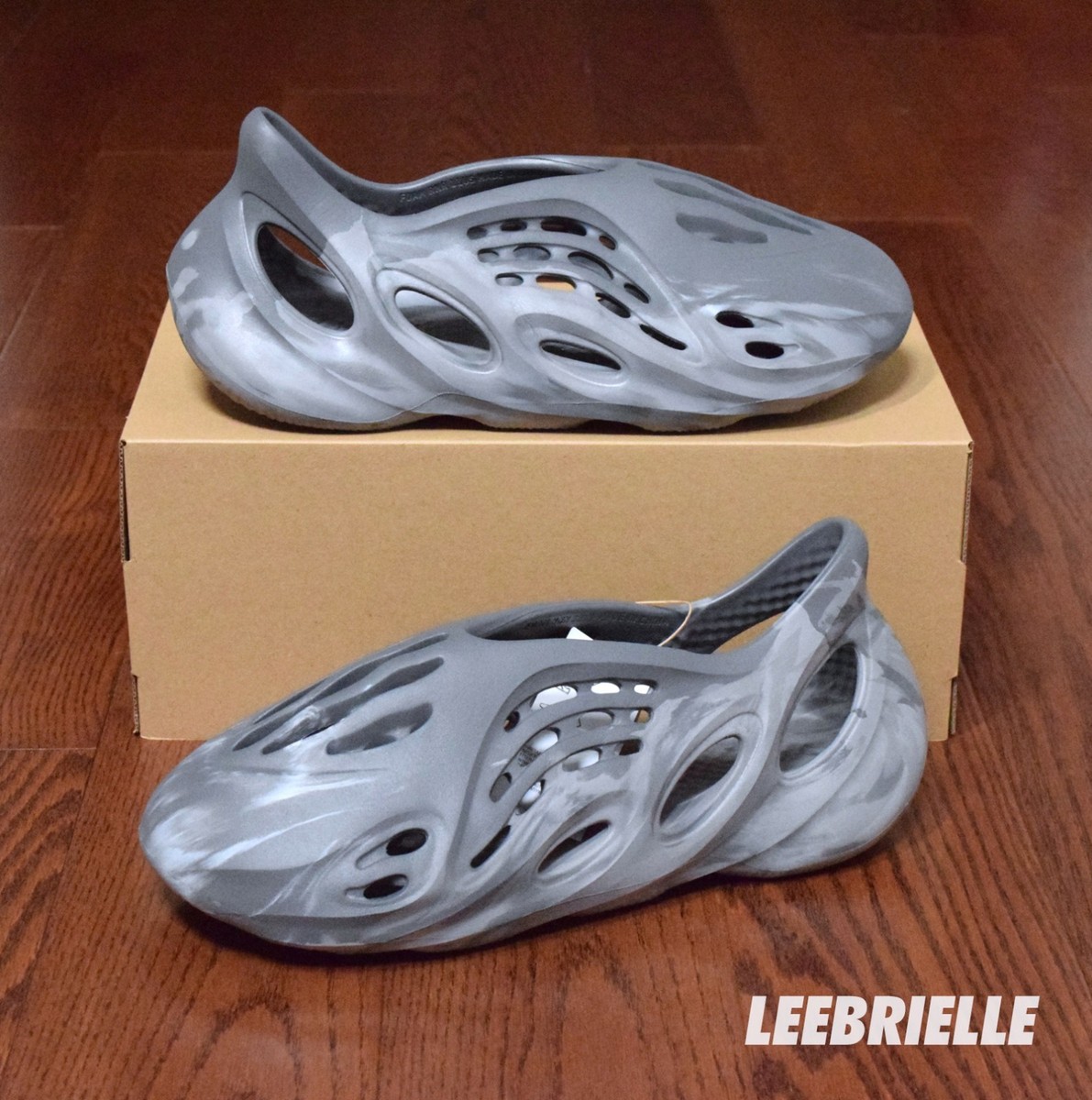 Size 11 - Adidas Yeezy Foam Runner RNR MX Granite IE4931 | eBay