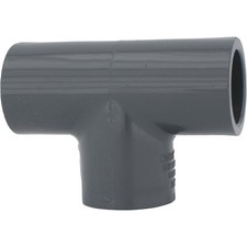 Charlotte Pipe 3/4 In. Slip Schedule 80 PVC Tee PVC 08400 1200HA Charlotte Pipe