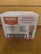 Mutti – Double Concentrate Tomato Puree, Tomato Concentrate, 130g, (Pack of 24)