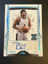 2023 Leaf Trinity Basketball - Ron Harper Jr. - Rookie Auto /25 #BA-RHJ