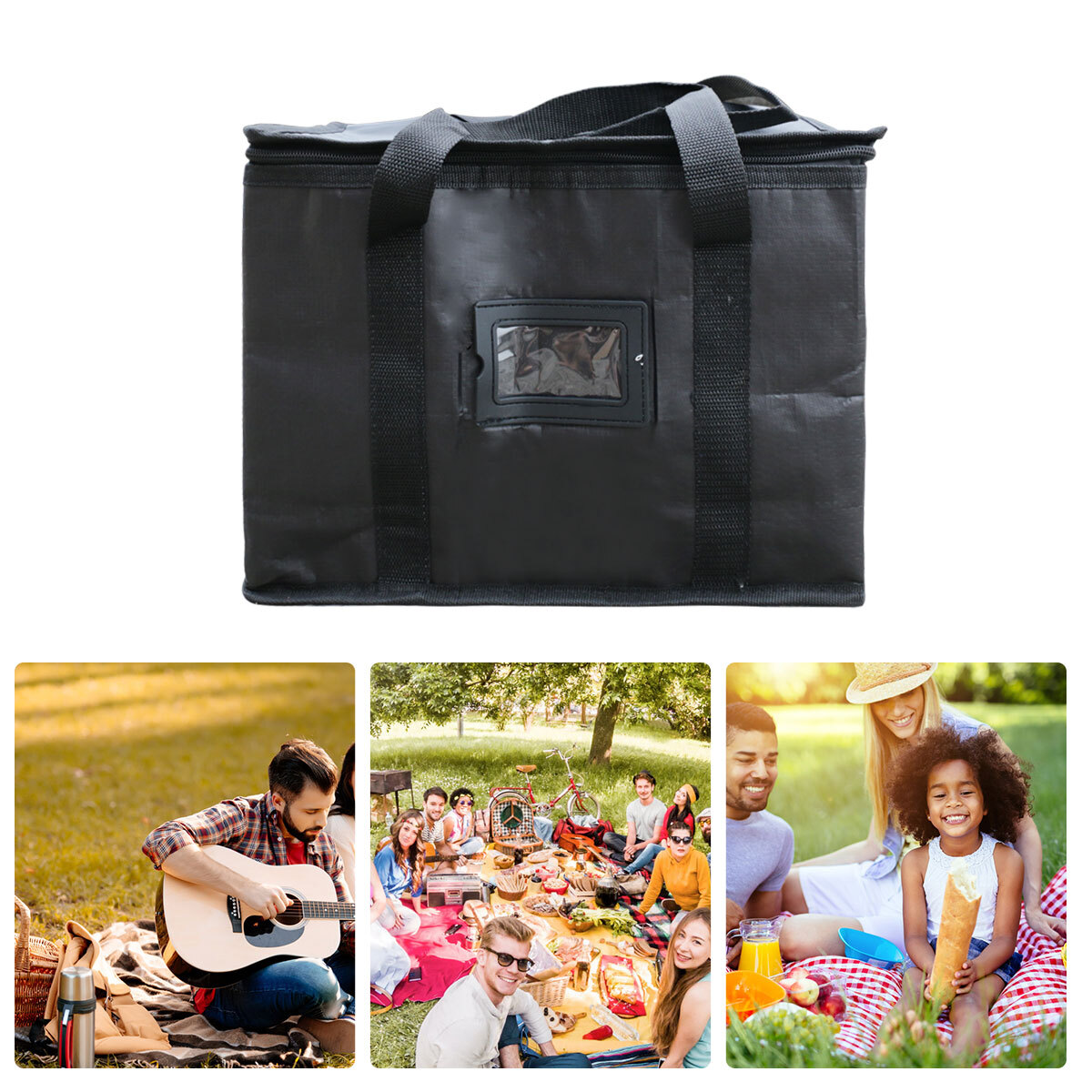 28-70L Insulated Food Delivery Bag - Pizza Takeaway Thermal Warm/Cold Backpack UK 5 thumbnail image