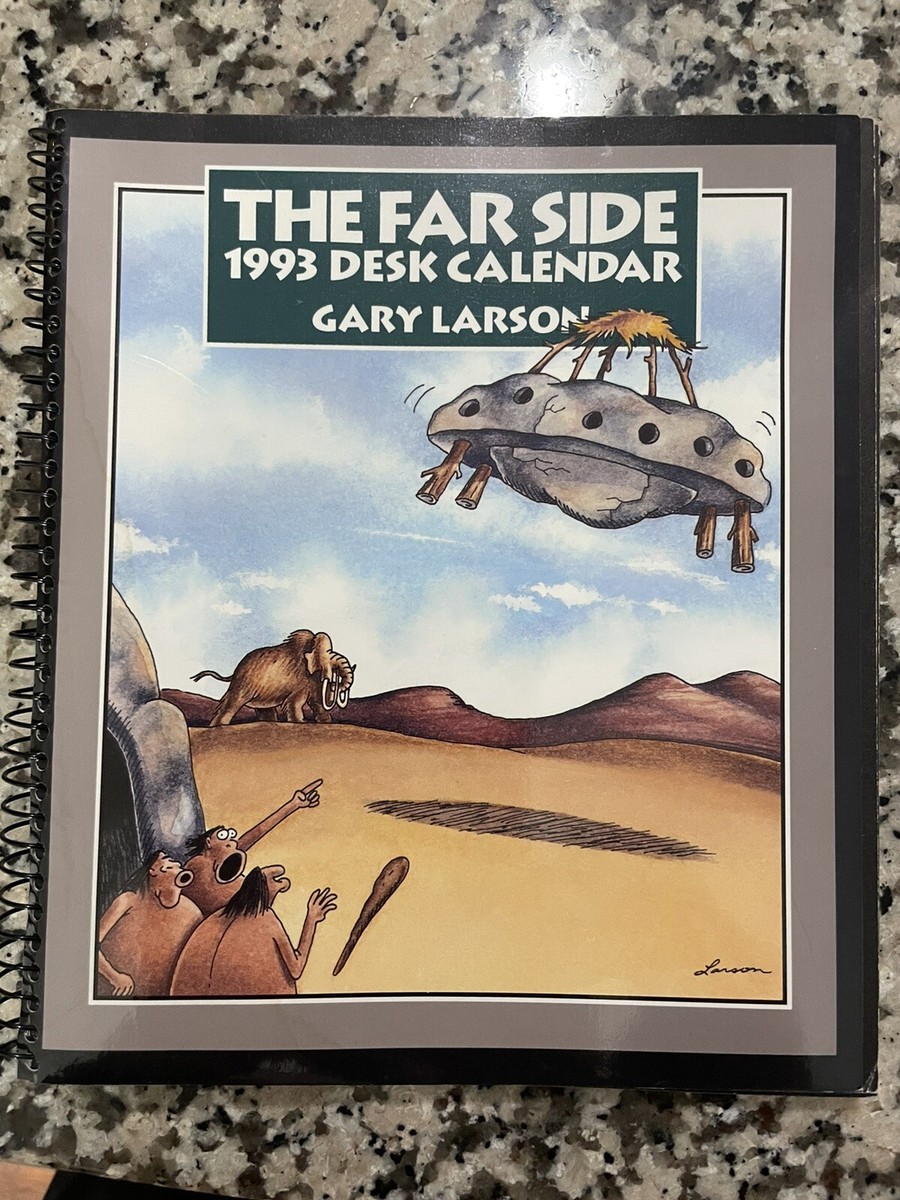 The Far Side 1993 Desk Calendar Gary Larson funny cartoon | eBay