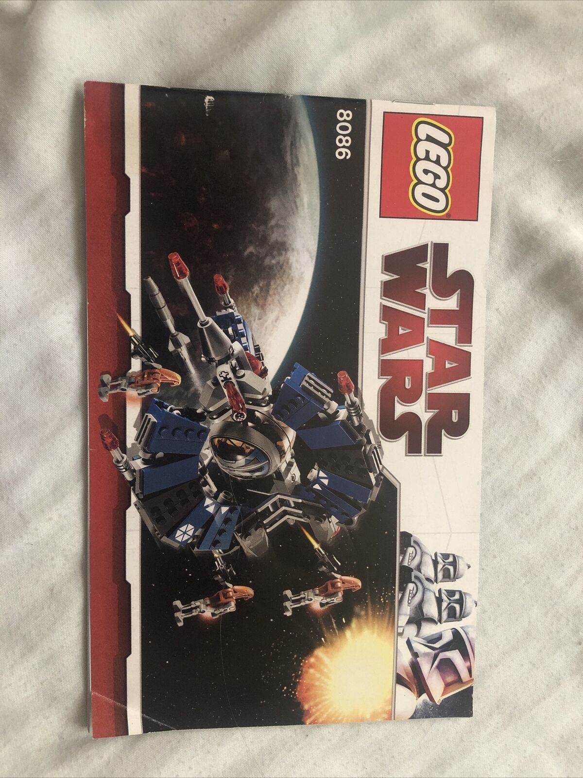 LEGO Star Wars 8086 Droid Tri-Fighter Instruction Manual Only     -I1