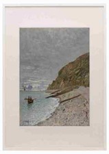 Claude Oscar Monet La Pointe de la Heve, Sainte Adresse A3 A4 Framed Print Pict