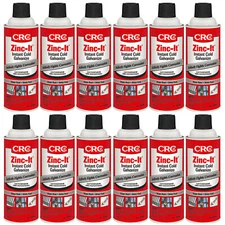 CRC 05048 Industries Zinc-It Instant Cold Galvanize Fights Corrosion 13oz 12Pack