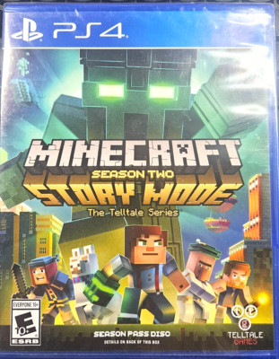 Minecraft SEASON 2 STORY MODE THE TELLTALE SERIES (PS4) PLAYSTATION 4 NEW!!!