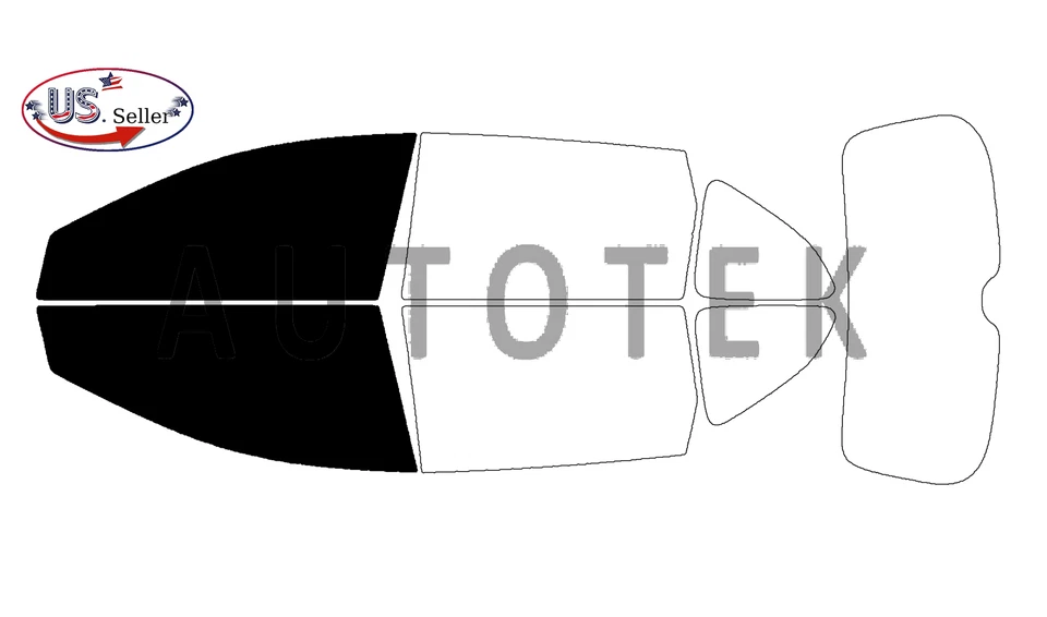 Película precortada ventanas delanteras de dos puertas cualquier tono para Honda CR-V 2017-2022 Foto 2 de 4