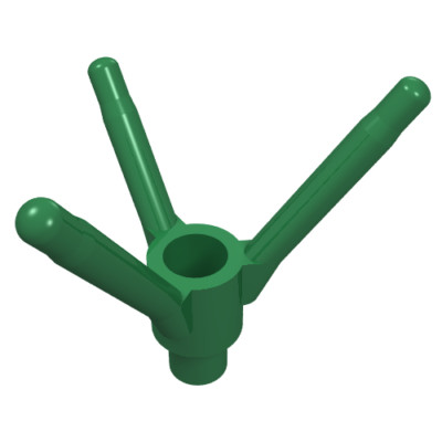 10x LEGO  Part 24855 - Plant Flower Stem with Bar Holder Pflanze Stiel Stängel
