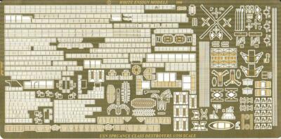White Ensign Models 1/350 USS Spruance Class Destroyers Super Detail Set