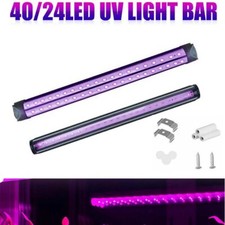 LED UV Black Light Fixtures 365nm Light Bar LED Strip Party Club DJ Lights Lamp