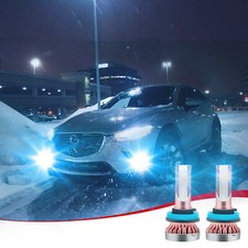 For Mazda 3 2004-06 2014-2016 Mazda3 Sport Ice Blue Led Fog Light Bulbs H8 H11 For Mazda 3 2004-06 2014-2016 Mazda3 Sport Ice Blue Led Fog Light Bulbs H8 H11