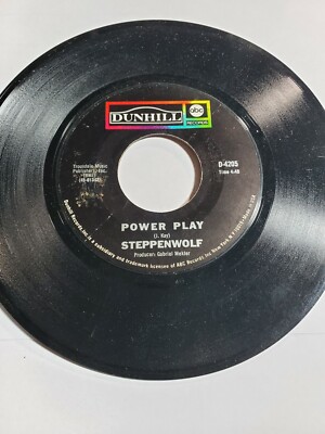 Steppenwolf - ''Power Play'' / ''Move Over'' ABC VG+ A4