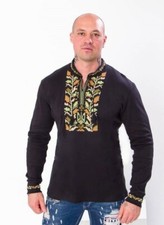 Embroidered shirt, Men's Vyshyvanka, clothes from Ukraine, S-3XL, cotton 100 