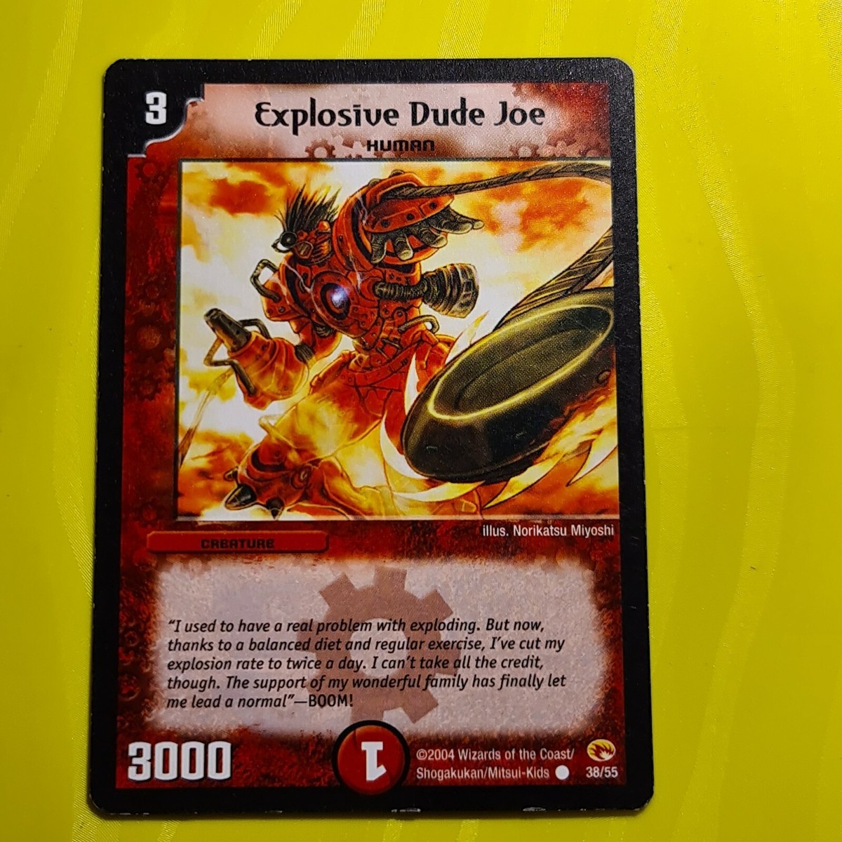 EXPLOSIVE DUDE JOE○ENGLISH○DUEL MASTERS | DM-03 | TCG○035 | eBay