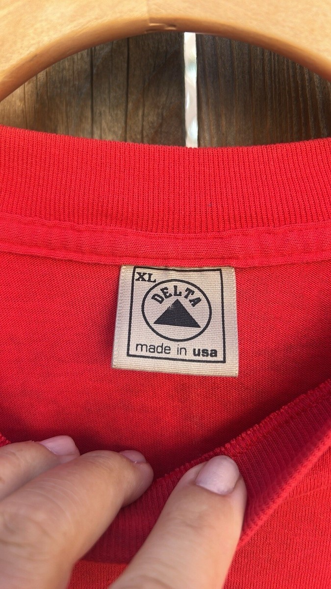 Vintage Delta Chicago single stitch T-shirt.❤️size XL | eBay