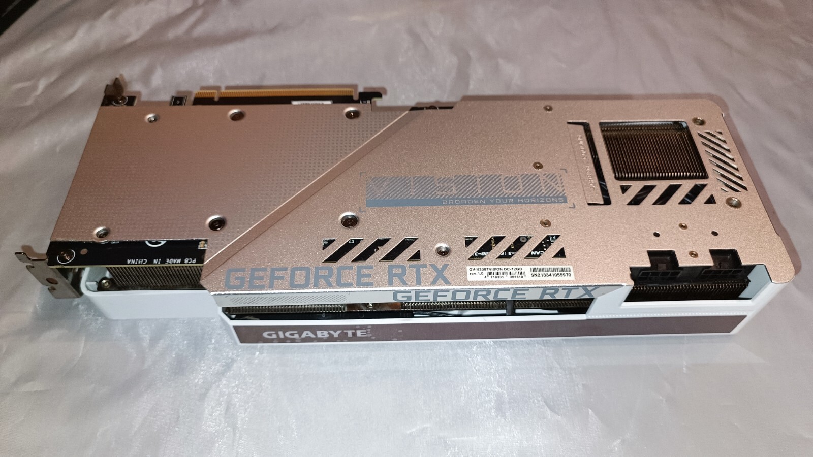 超歓迎された】 GIGABYTE RTX 3080 VISION Rev 1.0 aaramrodrigues.com.br