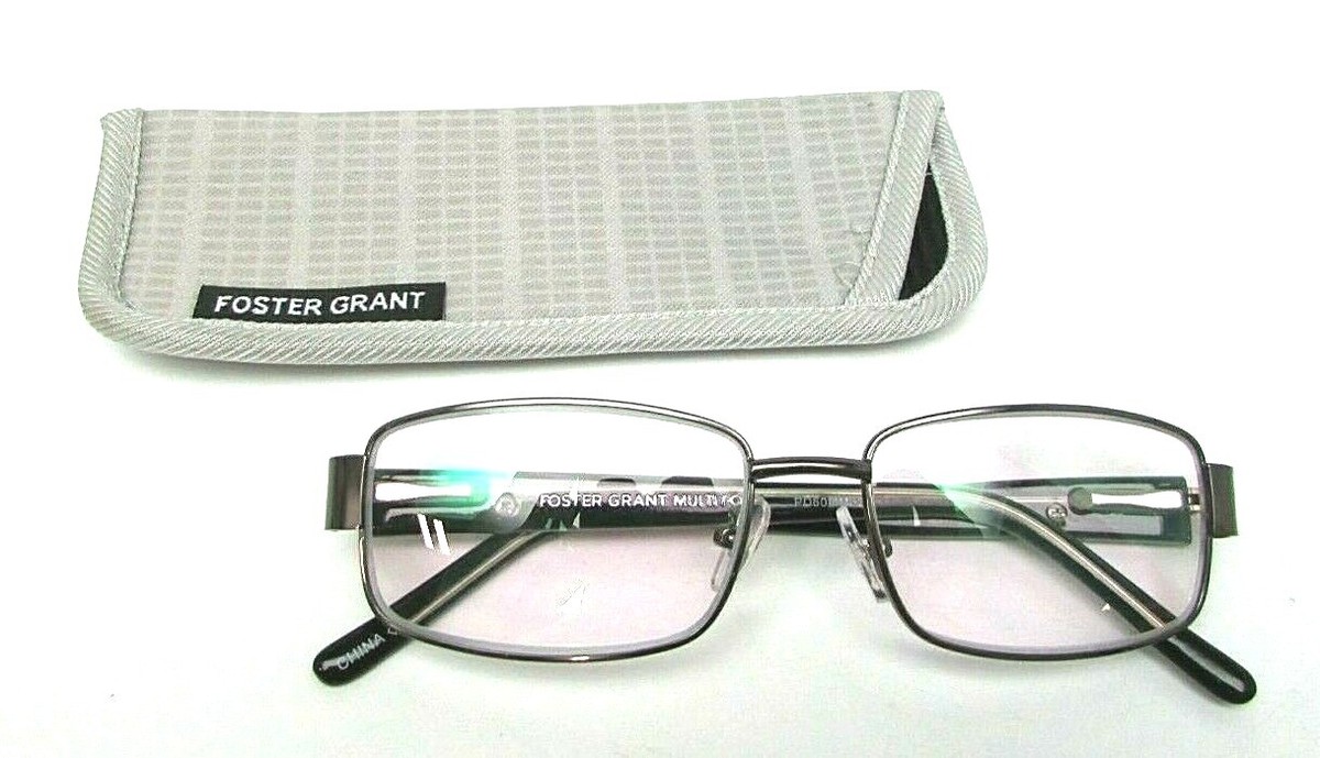 Foster Grant Multi-Focus WES Reading Glasses – Choose Your Diopter – Includes Protective Case