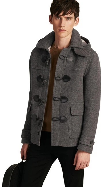 Burberry toggle wool coat Clearance